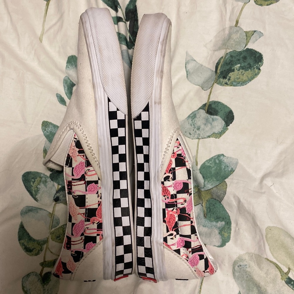Flamingo Vans, Size 7.5 women